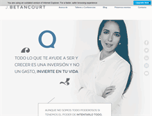 Tablet Screenshot of jacquelinebetancourt.com